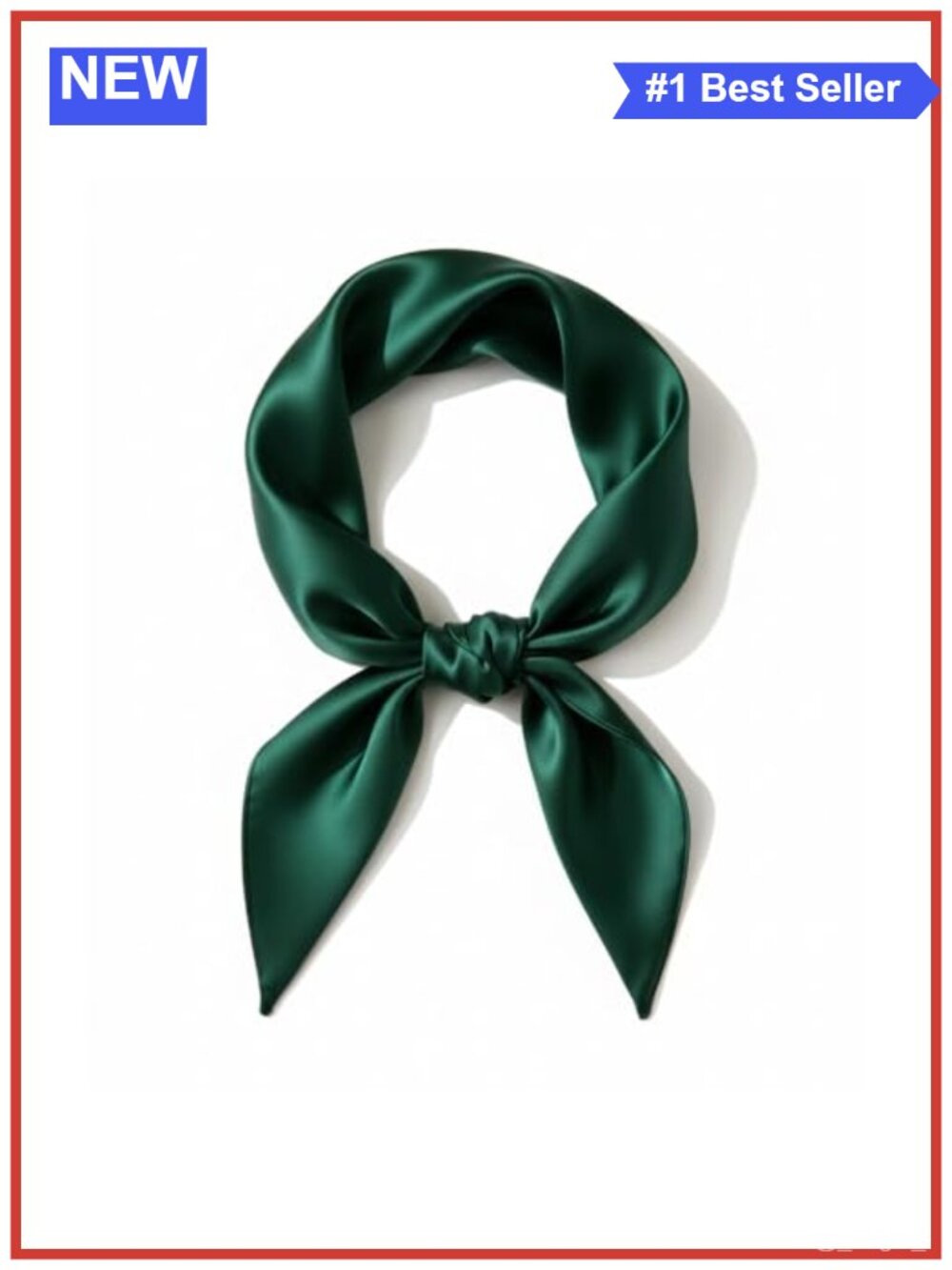 Satin Square Scarf 27.5x27.5 Silk Feeling Neck Hair Head Wrap Handkerchief